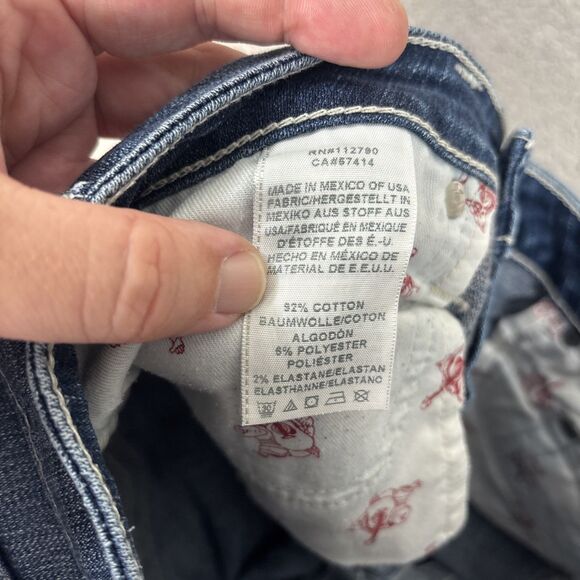 True Religion Jeans Women’s Size 28 Basic Skinny Medium Wash - Picture 12 of 16